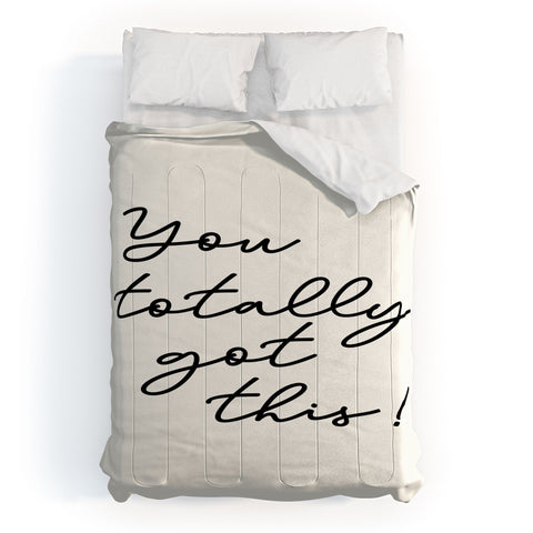 Sisi and Seb You totally got this Comforter