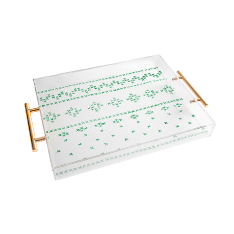 Social Proper Holiday Sweater Acrylic Tray