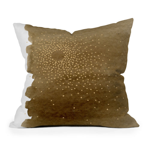 Social Proper Moon Burst Earth Outdoor Throw Pillow