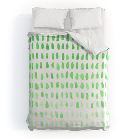 Social Proper Proof of Life Palm Duvet Cover