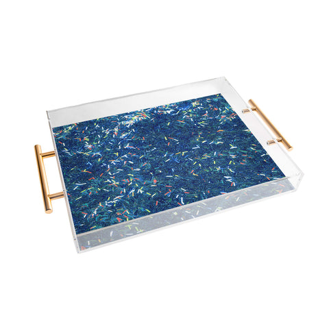 Social Proper Tinsel II Acrylic Tray
