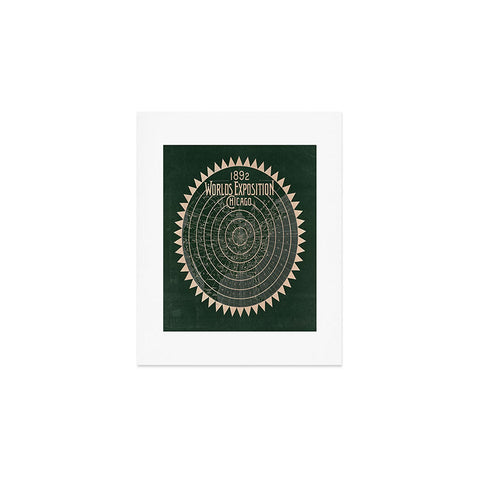 Society6 Design Studio 1892 Worlds Exhibition Chicago Art Print