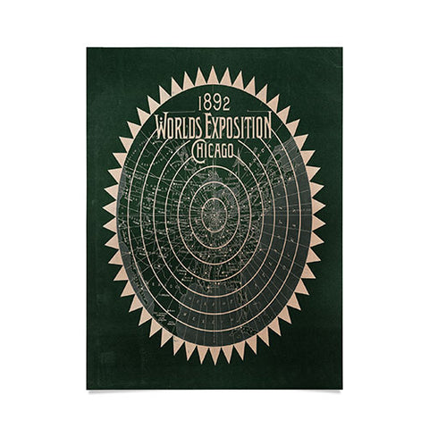 Society6 Design Studio 1892 Worlds Exhibition Chicago Poster