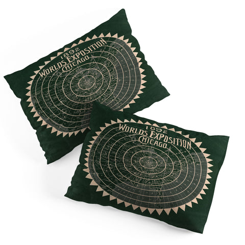 Society6 Design Studio 1892 Worlds Exhibition Chicago Pillow Shams