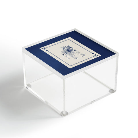 Society6 Design Studio All Hail the Bulldog Acrylic Box