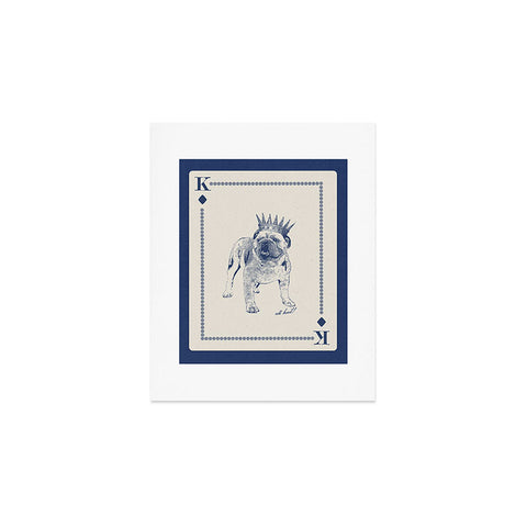 Society6 Design Studio All Hail the Bulldog Art Print