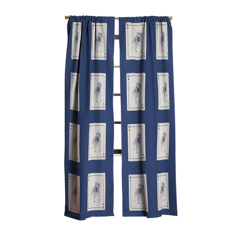 Society6 Design Studio All Hail the Bulldog Blackout Window Curtain