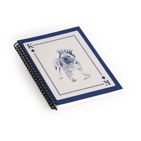 Society6 Design Studio All Hail the Bulldog Spiral Notebook