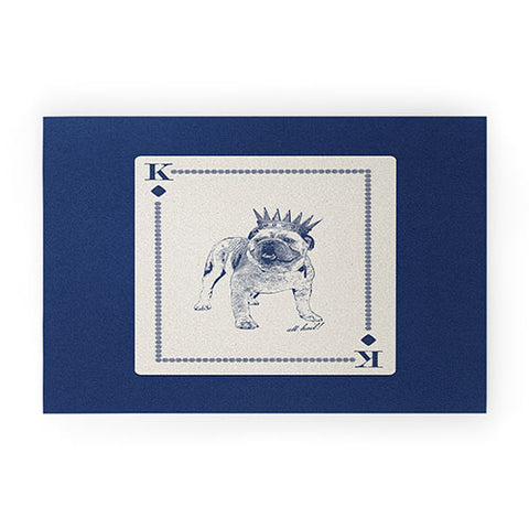 Society6 Design Studio All Hail the Bulldog Welcome Mat