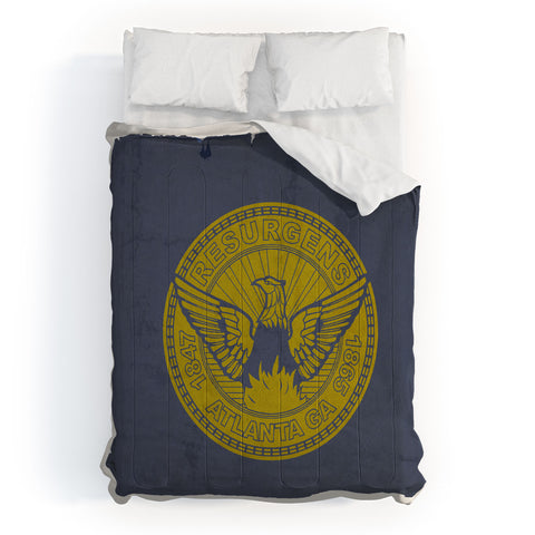 Society6 Design Studio Atlanta Flag Comforter