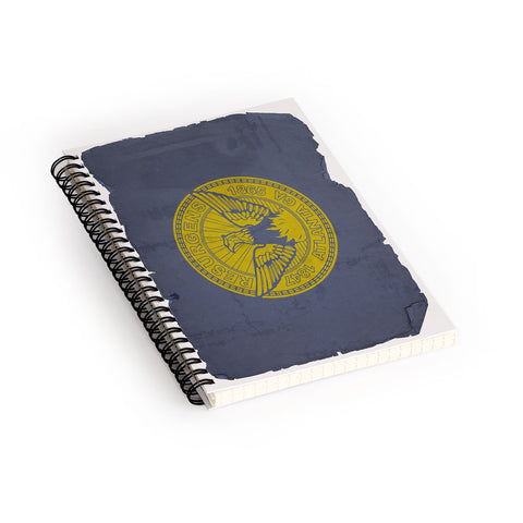 Society6 Design Studio Atlanta Flag Spiral Notebook