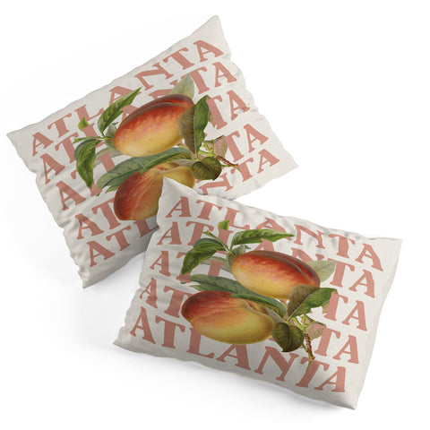Society6 Design Studio Atlanta Peaches Pillow Shams