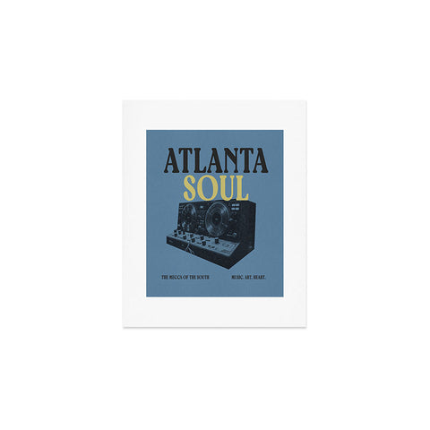 Society6 Design Studio Atlanta Soul Art Print