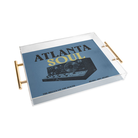 Society6 Design Studio Atlanta Soul Acrylic Tray