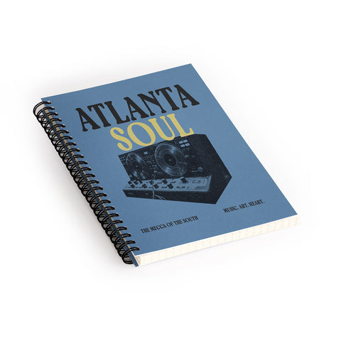 Society6 Design Studio Atlanta Soul Spiral Notebook