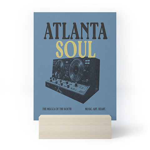 Society6 Design Studio Atlanta Soul Mini Art Print