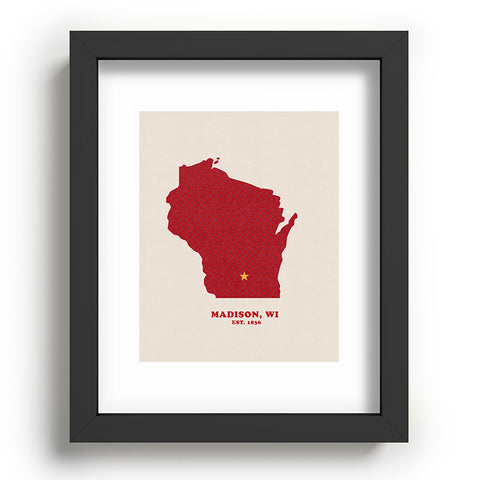 Society6 Design Studio Big Mitten Recessed Framing Rectangle