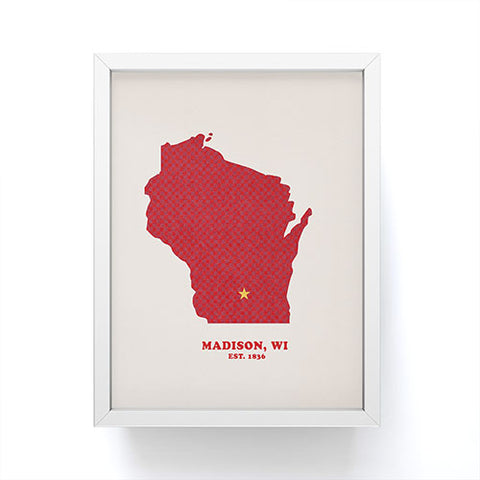 Society6 Design Studio Big Mitten Framed Mini Art Print