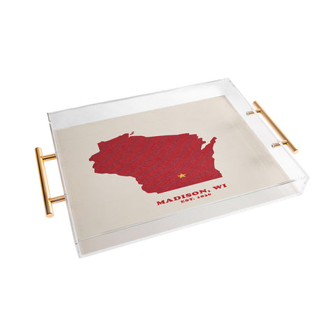 Society6 Design Studio Big Mitten Acrylic Tray