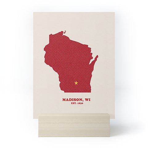 Society6 Design Studio Big Mitten Mini Art Print