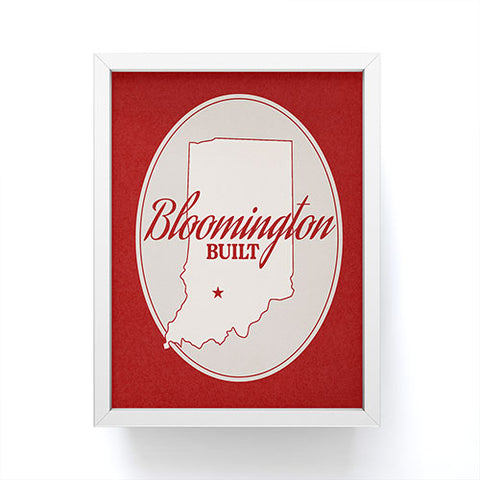 Society6 Design Studio bloomington built Framed Mini Art Print