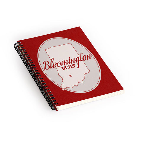 Society6 Design Studio bloomington built Spiral Notebook