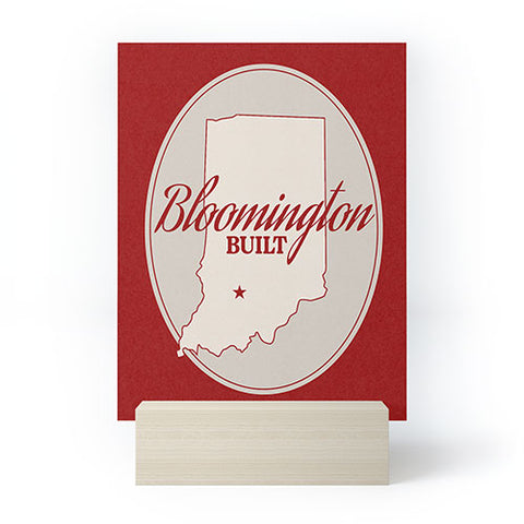 Society6 Design Studio bloomington built Mini Art Print