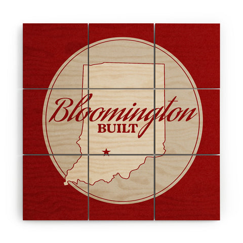 Society6 Design Studio bloomington built Wood Wall Mural