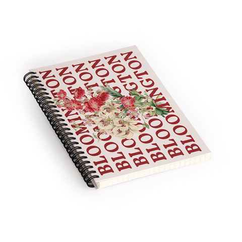 Society6 Design Studio bloomington in bloom Spiral Notebook