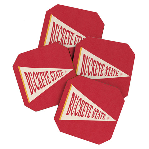 Society6 Design Studio Buckeye State Coaster Set