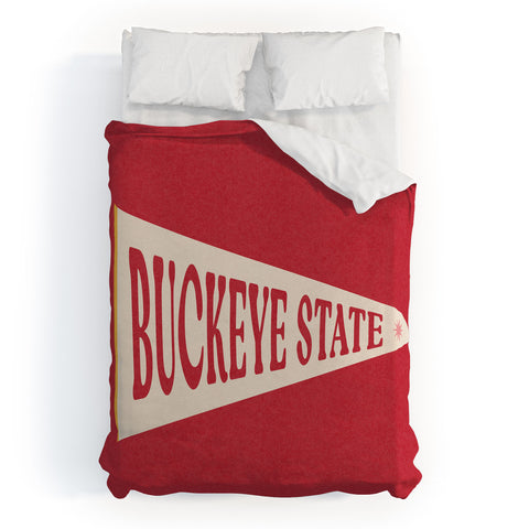 Society6 Design Studio Buckeye State Duvet Cover