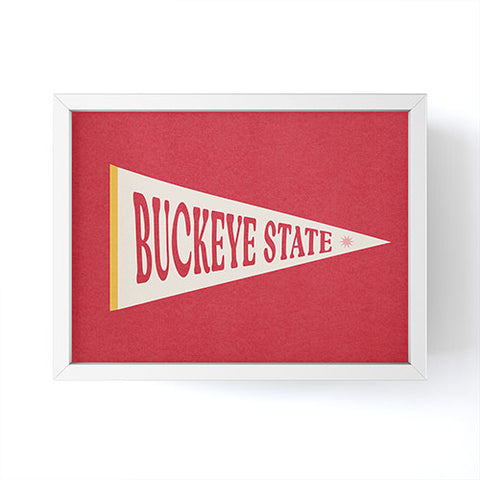 Society6 Design Studio Buckeye State Framed Mini Art Print