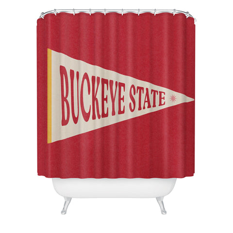 Society6 Design Studio Buckeye State Shower Curtain