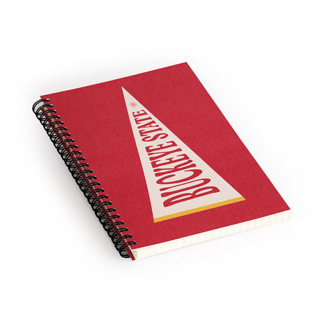 Society6 Design Studio Buckeye State Spiral Notebook