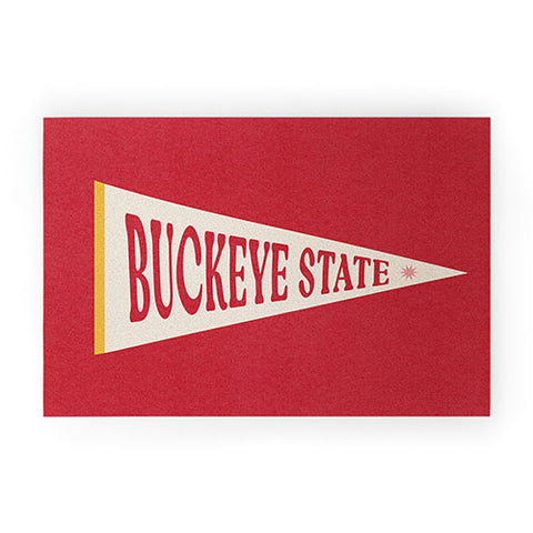 Society6 Design Studio Buckeye State Welcome Mat