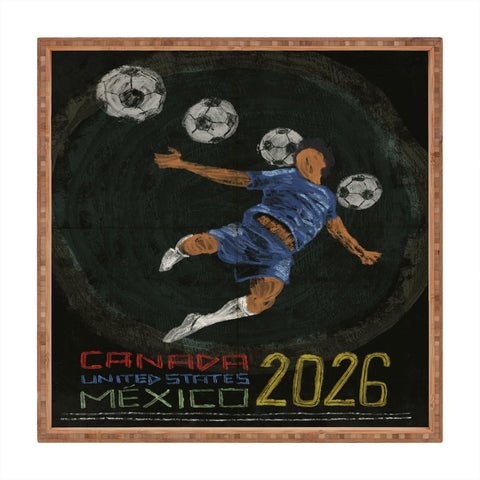 Society6 Design Studio Canada US Mexico 2026 Square Tray