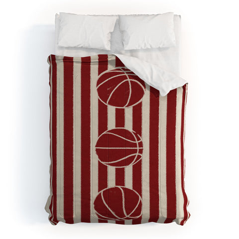 Society6 Design Studio candy stripe crew Comforter