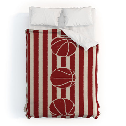Society6 Design Studio candy stripe crew Duvet Cover