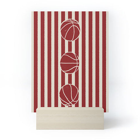 Society6 Design Studio candy stripe crew Mini Art Print