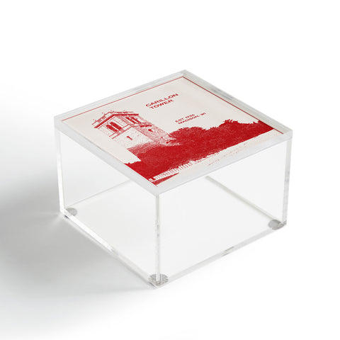 Society6 Design Studio Carillon Bell Tower Acrylic Box