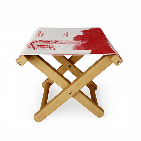Society6 Design Studio Carillon Bell Tower Folding Stool