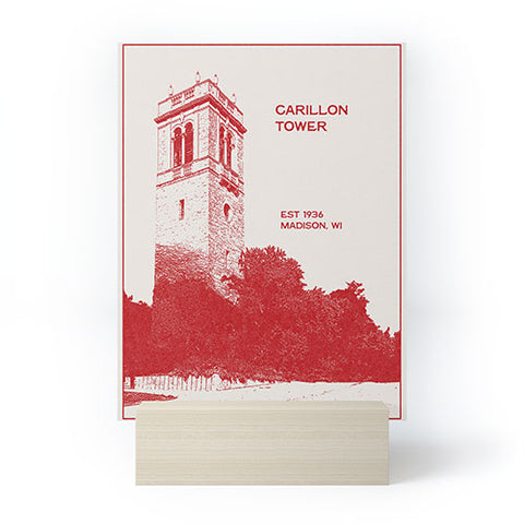 Society6 Design Studio Carillon Bell Tower Mini Art Print