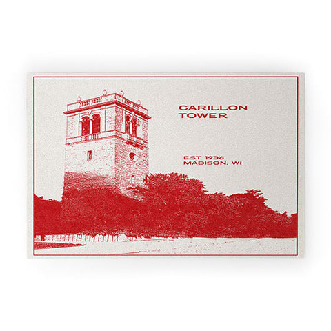 Society6 Design Studio Carillon Bell Tower Welcome Mat