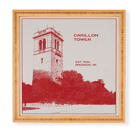 Society6 Design Studio Carillon Bell Tower Framed Wall Art