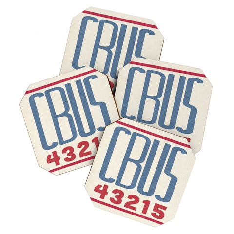 Society6 Design Studio CBUS Coaster Set