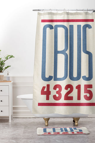 Society6 Design Studio CBUS Shower Curtain And Mat