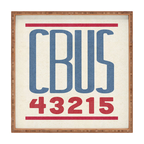 Society6 Design Studio CBUS Square Tray