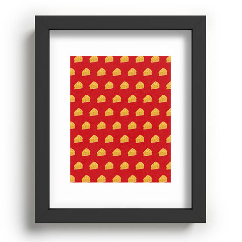 Society6 Design Studio Cheeeeese Recessed Framing Rectangle