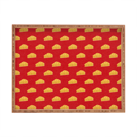 Society6 Design Studio Cheeeeese Rectangular Tray