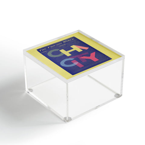 Society6 Design Studio Chi City Acrylic Box